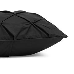 8 Pcs Diamond Black Bed Sheet Set with Quilt, Pillow and Cushions Covers T250