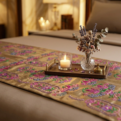 Anemoia Bed Runner Brown