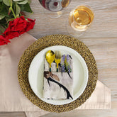 Baskin 8 Pcs Napkins Set Stag Brown