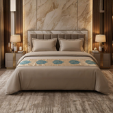 Bibulous Bed Runner Brown