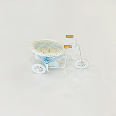 Cia Tricycle Flower Basket Blue
