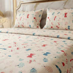 Cogent 3 Pcs Bedding Set Ivory
