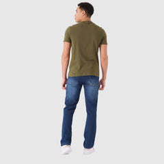 Designer Dressmann Jeans for Men Blue (W-34)