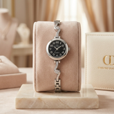 Designer Dither Women Watch Silver