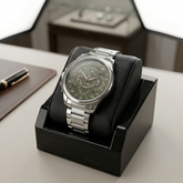 Designer Green Dial Watch for Men