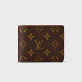 Designer LV Bifold Men Wallet Brown ( Made in Italy )