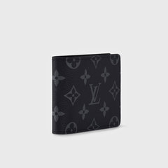 Designer LV Bifold Men Wallet Textured Black ( Made in Italy )
