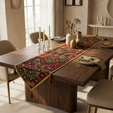 Dight 1 Pc Table Runner Set Maroon