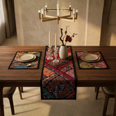 Dight 3 Pc Table Runner Set Red