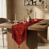 Dysania 1 Pc Table Runner Set Maroon