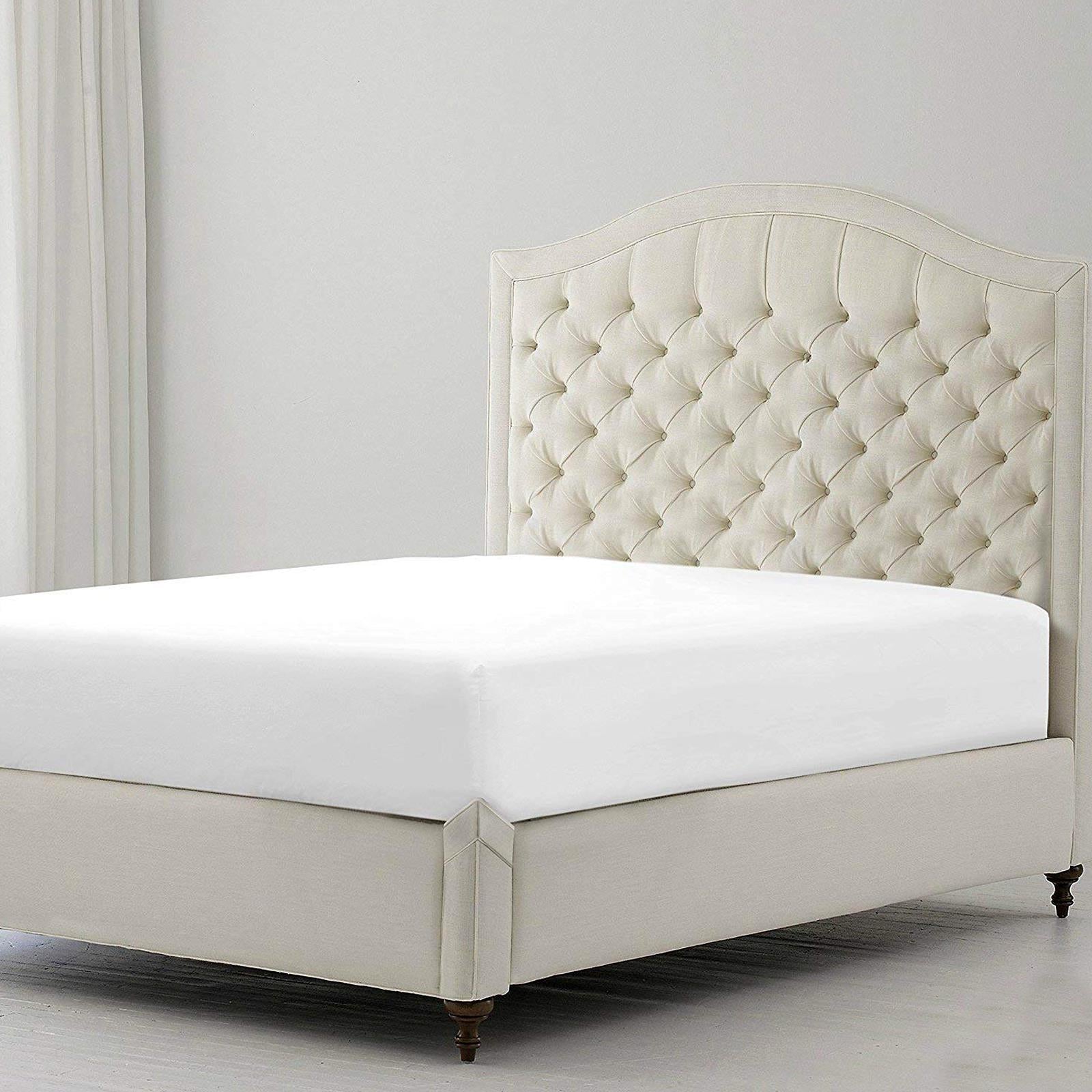 Fitted Sheet king Size In White