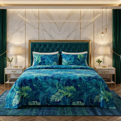 Gauche 3 Pcs Bedding Set Green
