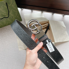 Gucci Premium Leather Belt Black