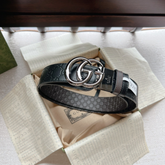 Gucci Premium Leather Belt Black