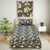 Mammoths Blue 2 Pcs Kids Bedding Set