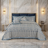 Moroco 5 Pcs Palachi Bed Sheet Set Grey
