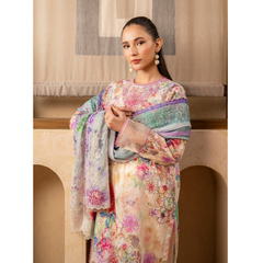 Naaz 3 PC Embroidered Unstitched Suit Floral