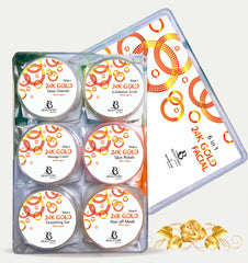 Organic Hub 24K Gold Facial Small Kit - 6 in 1
