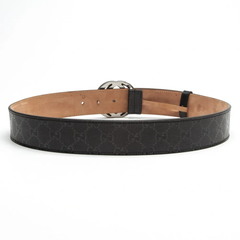 Premium Gucci Leather Belt Black