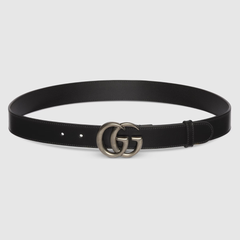 Premium Gucci Leather Belt Grey