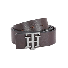Premium Tommy Hilfiger Leather Belt Brown
