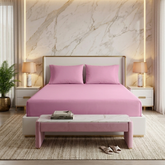 Waterproof Mattress Protector Pink