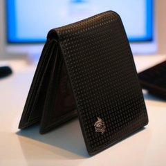 Premium Versace Leather Bifold Men Wallet Brown ( Made in Italy )