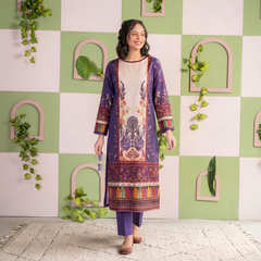 Sapphire 1 Pcs Unstitched Lawn Shirt Blue