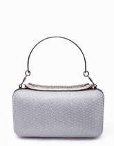 Rangoon Silver Shimmer Beauty Clutch