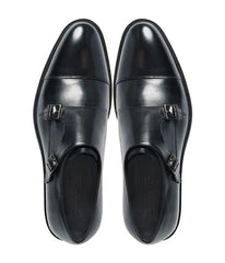 Spadera Handmade Leather Shoes - Royo Black
