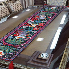 Traditional Flower Table Runner 1PC