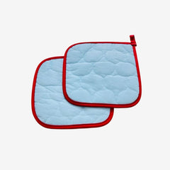 Yaffle Square Oven Mitt Set Red