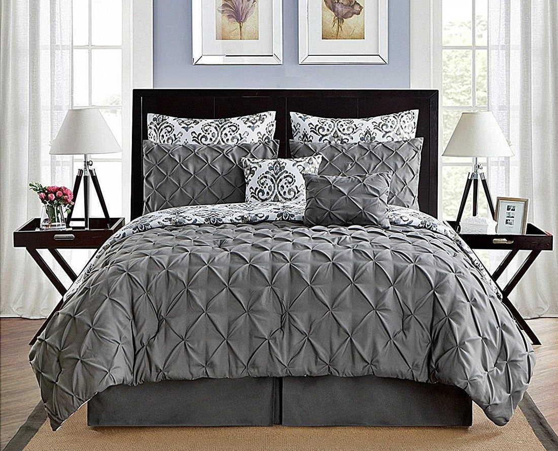 Fancy Pintuck Bed Set