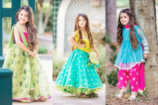 Little Girl Wedding Dresses in Pakistan