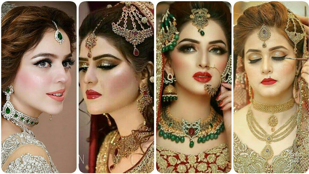 makeup with grey dress in pakistan Pakistani Bridal Dress in Blue Grey Gown Dupatta Style SMALL