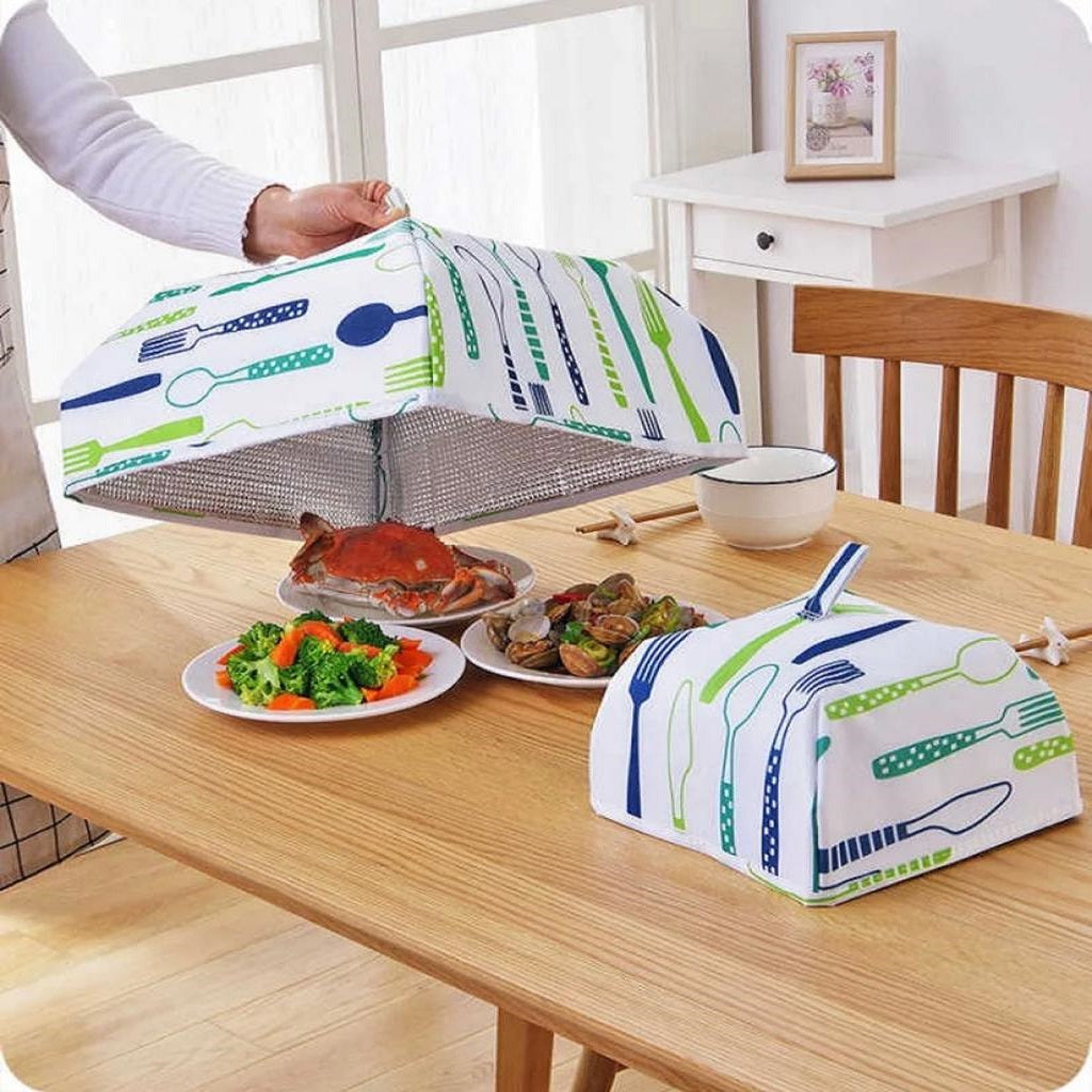 Foldable Food Cover 2 Pcs Set