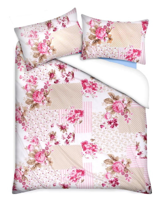 Simla 3 Pcs Bedding Set Pink 819