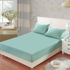 Fitted Sheet King Size in Mint Green