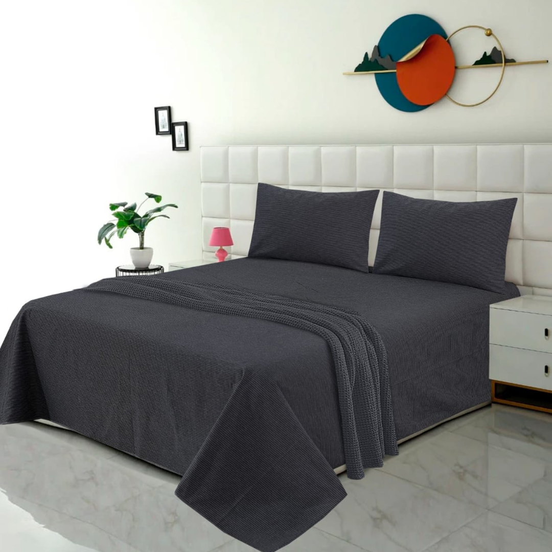 Ineffable  3 Pcs King Size Bedding Set