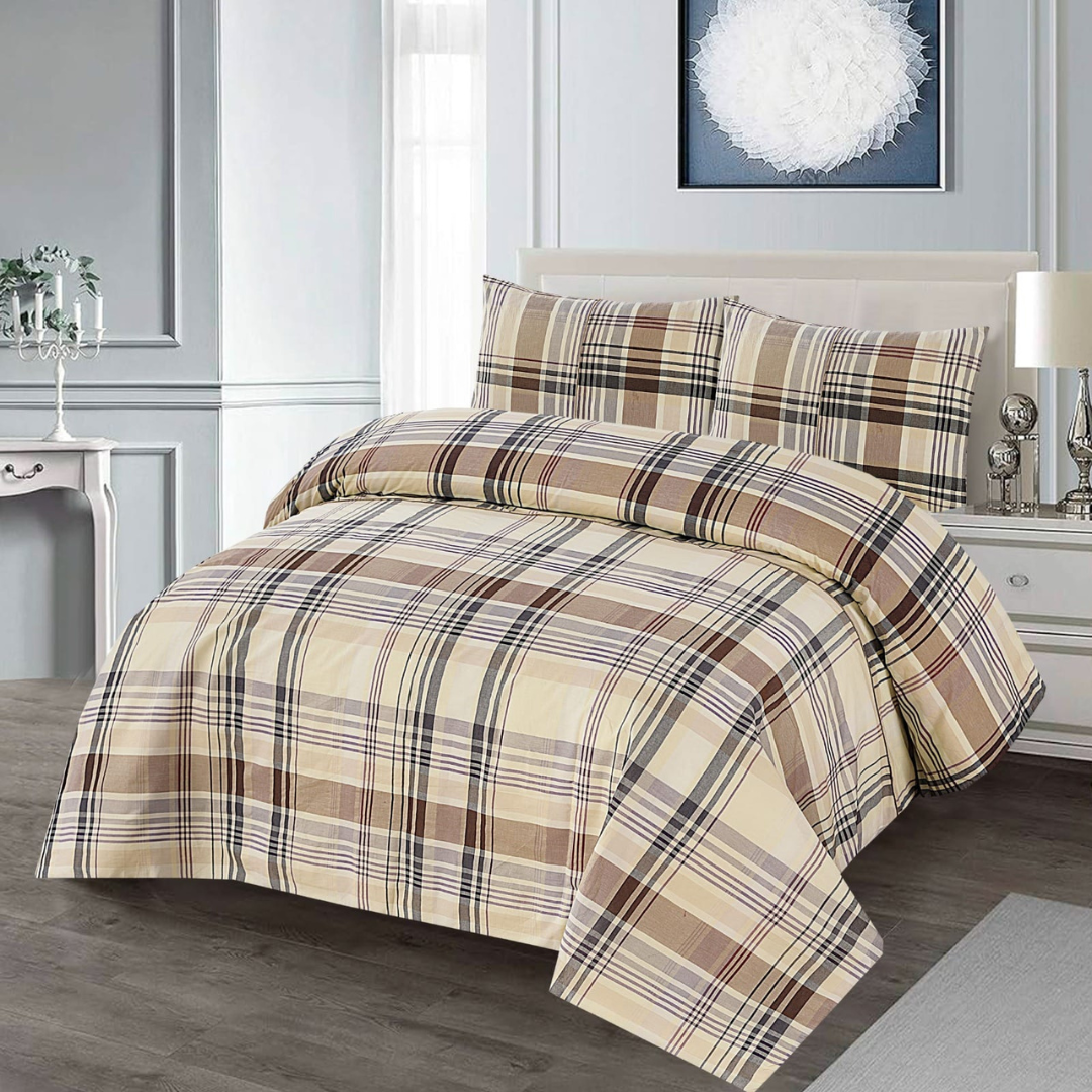 Pristine 3 Pcs King Size Bedding Set