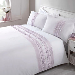 8 Pcs Anoetic Lilac Bed Sheet Set (Quilt, Pillow & Cushion Covers)