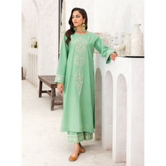 Aada 2 Pcs Embroidered Stitched Suit