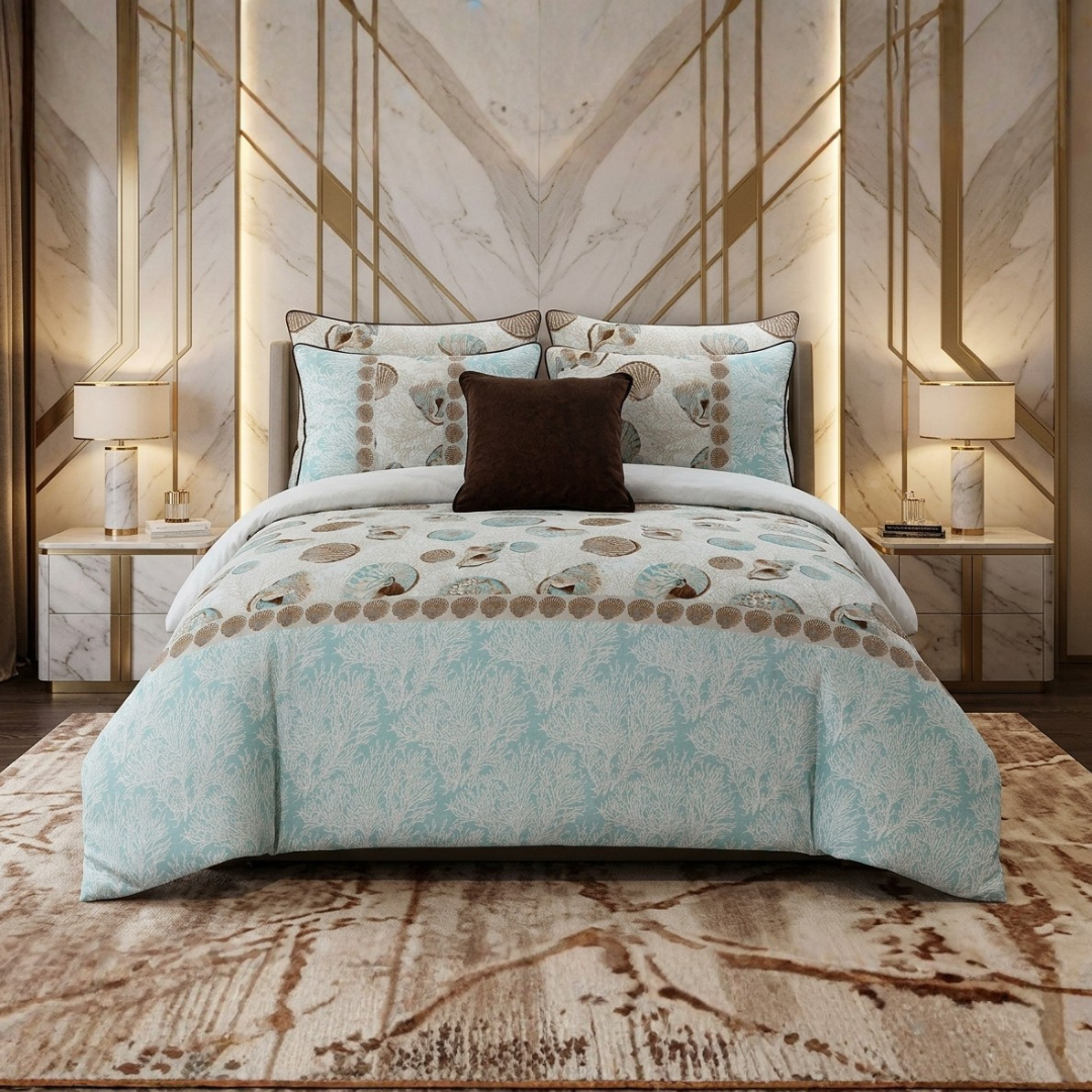 Abree Shell 5 Pcs Bedding Set