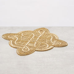 Adeliene Embellished Placemat Golden