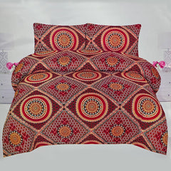 Adelina 3 Pcs Bedding Set Red