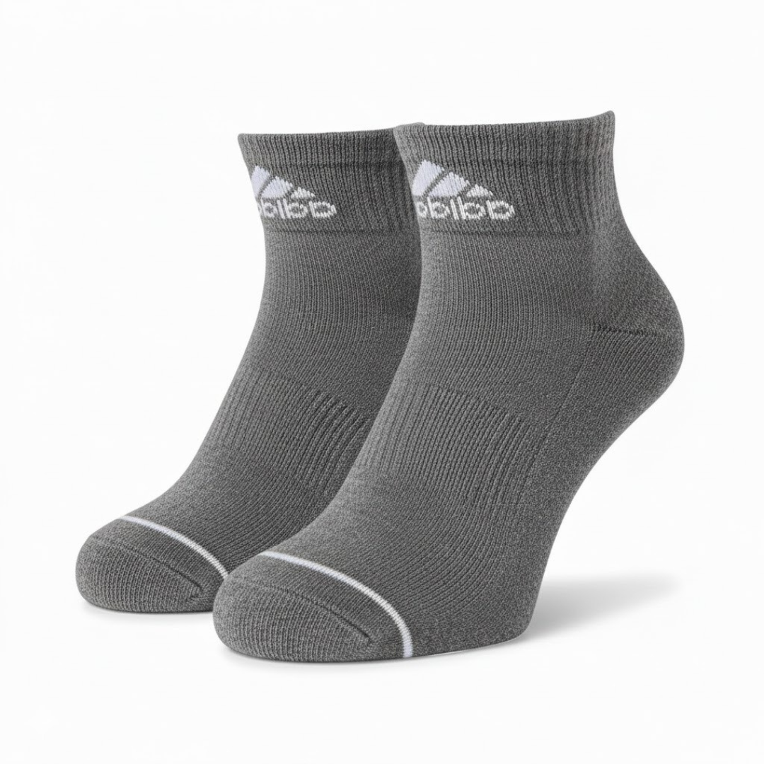 Adidas Ankle Socks for Men Grey