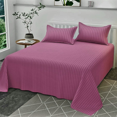 Alacrity 3 Pcs Bedding Set Striped