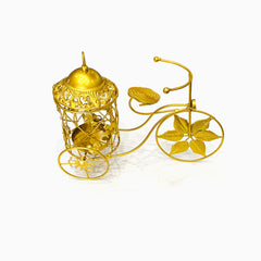 Albee Tea Light Candle Lantern Golden