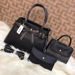 Aldo 3 Pcs Handbags Black