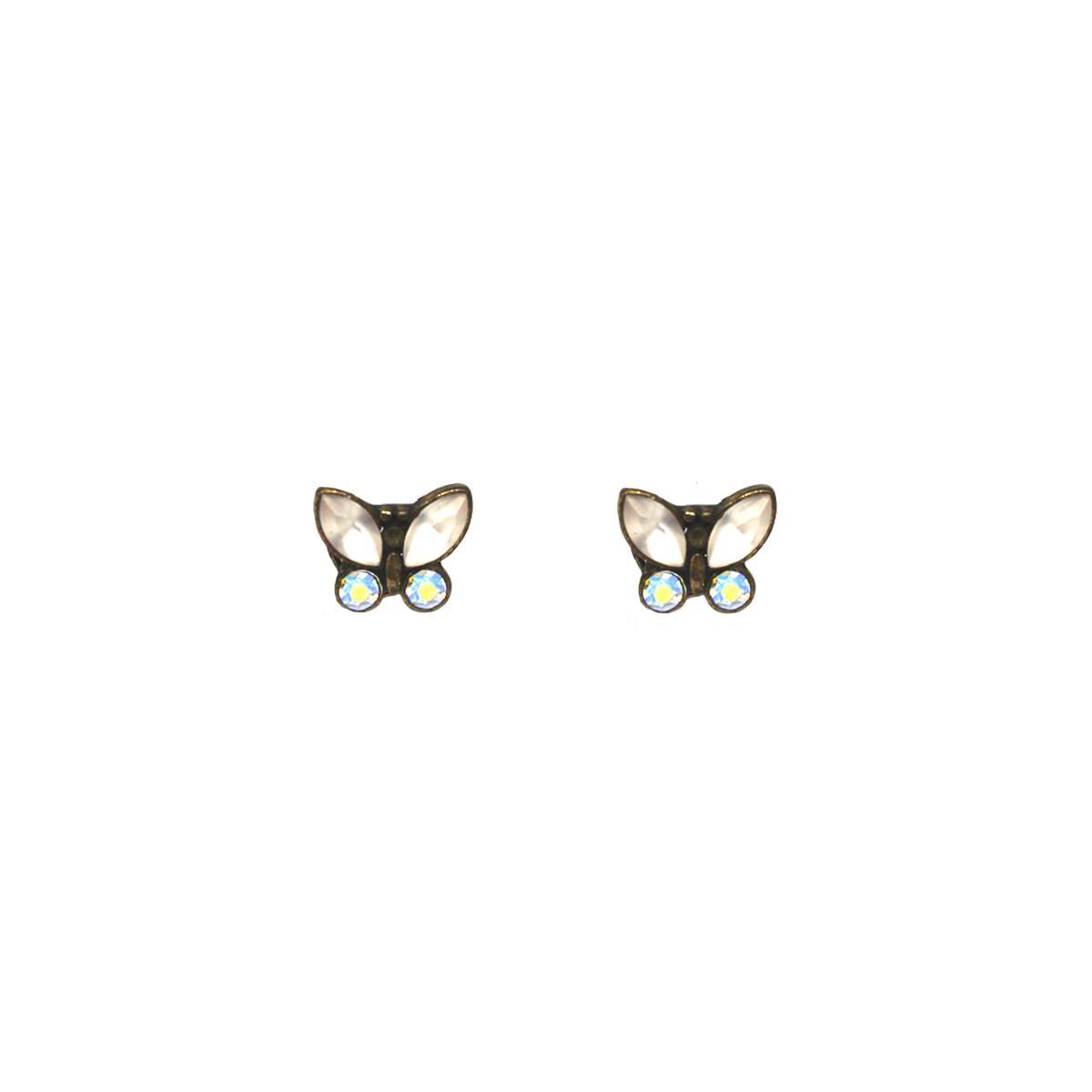 Antique Butterfly Stud Earrings